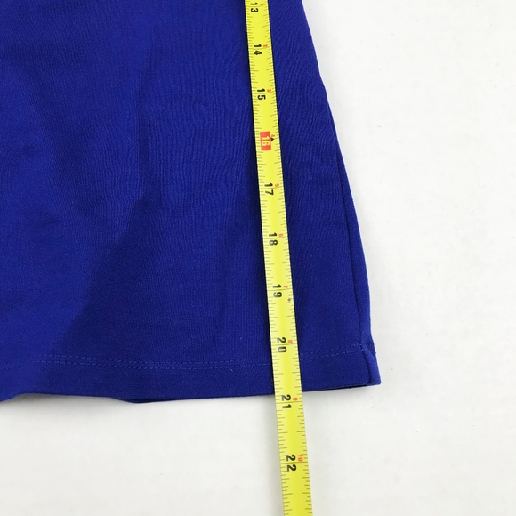 Forever 21 Short Sleeve Blue Fitted Dress - Picture 5 of 6